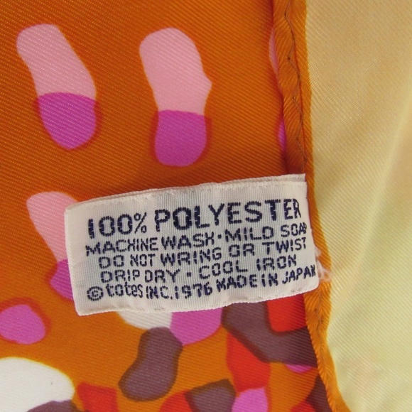 TOTES Floral Rain Scarf 27" x 27" - Picture 9 of 10